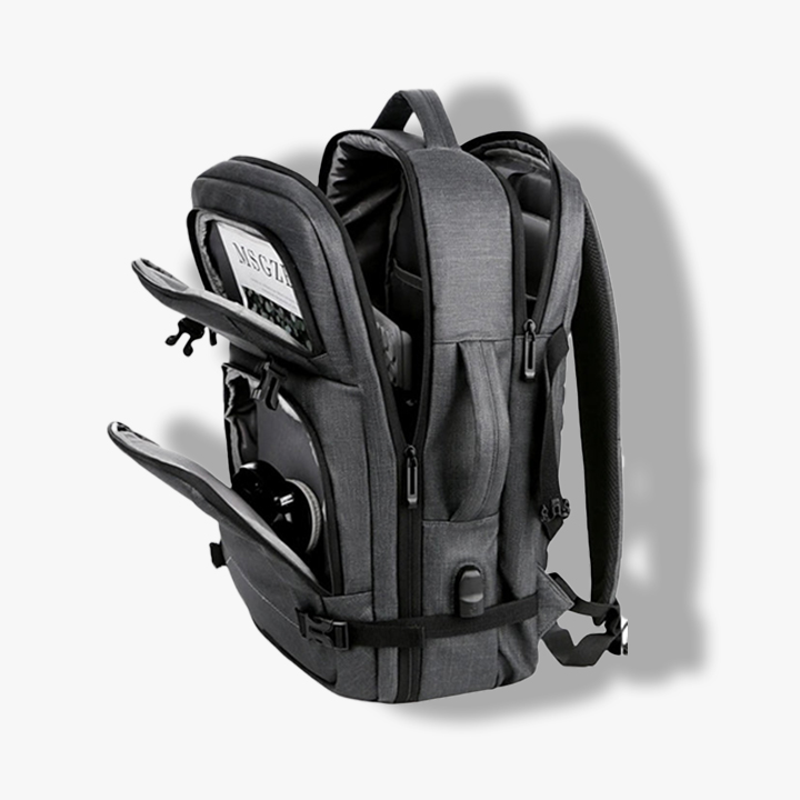 Sac à Dos de Luxe de Grande Capacité de 15.6 Pouces - Noire
