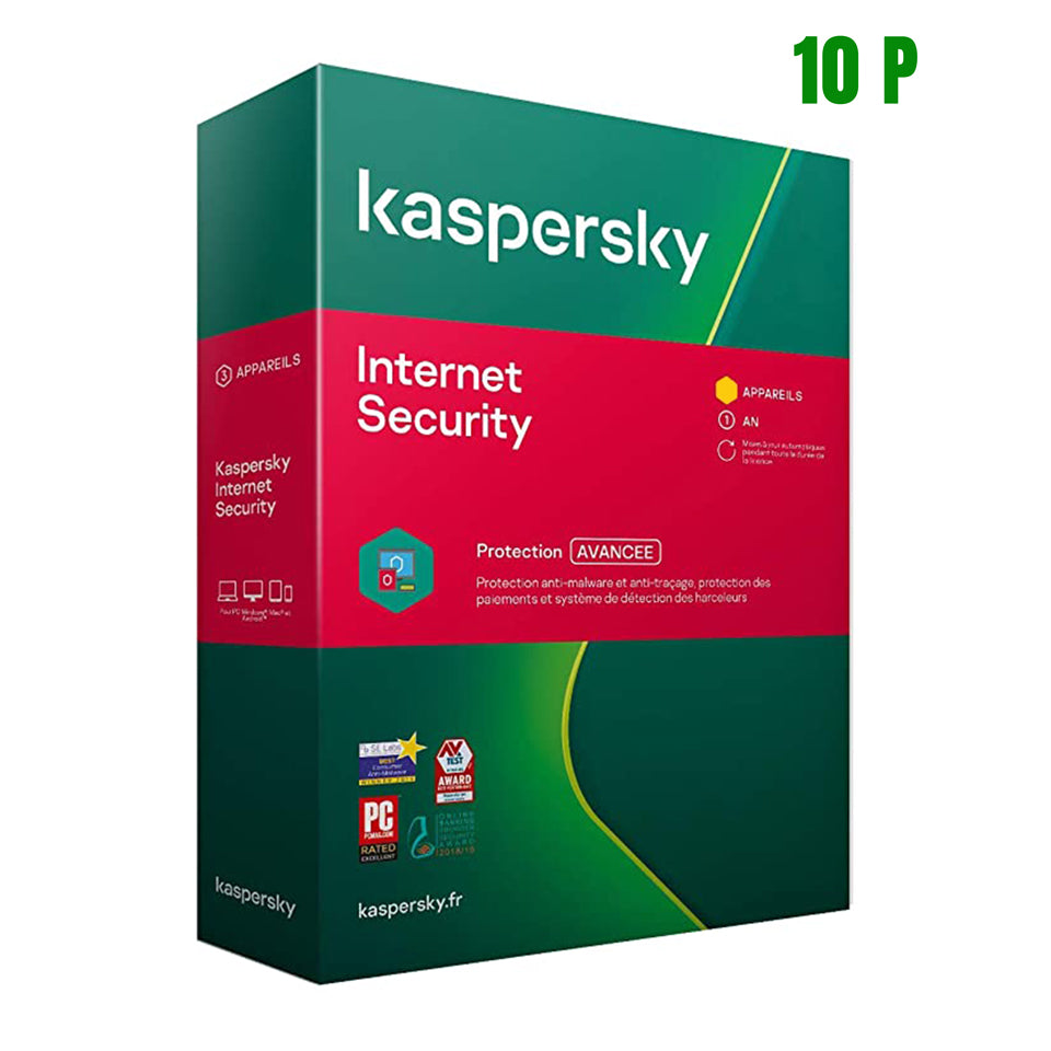KASPERSKY INTERNET SECURITY 10 APPAREILS