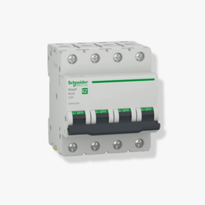 Disjoncteur 4P 25A EASY9 EZ9F32425