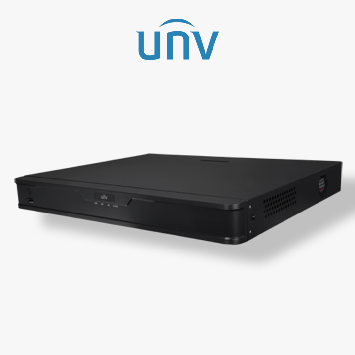 NVR UniView 16CH PoE 8MP 2 HDD
