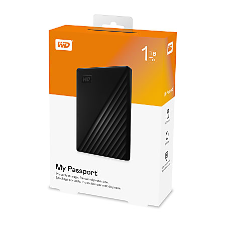 Disque dure externe 1TB western digital My Pasport