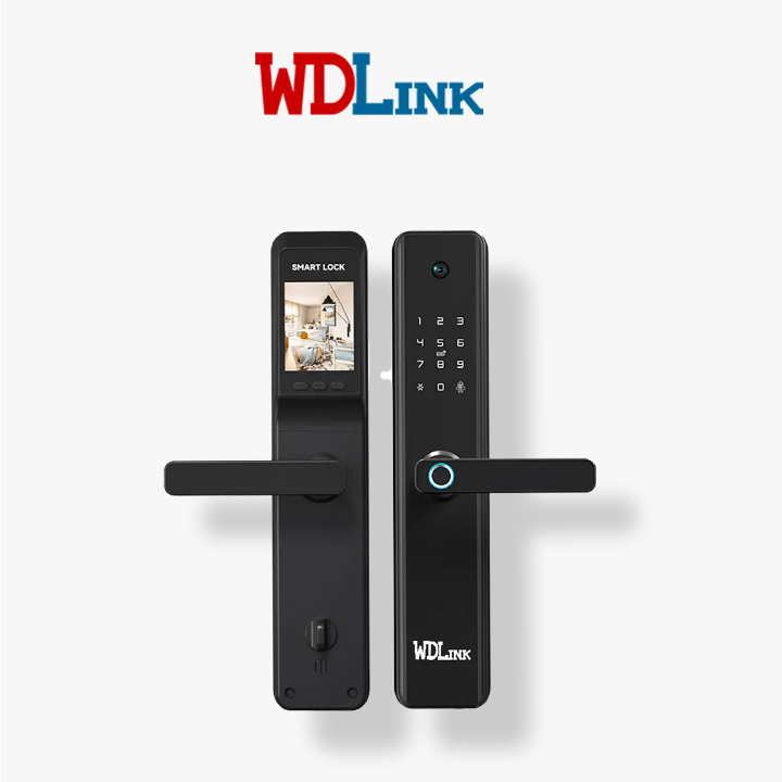 Serrure Intelligente Avec Camera et Ecran Wd-Link Wd1