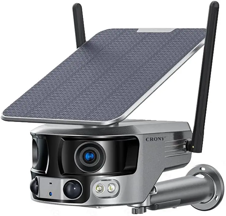 CAMERA SOLAIR 180° 4K 4G CRONY Y6 WIDE-VIEW