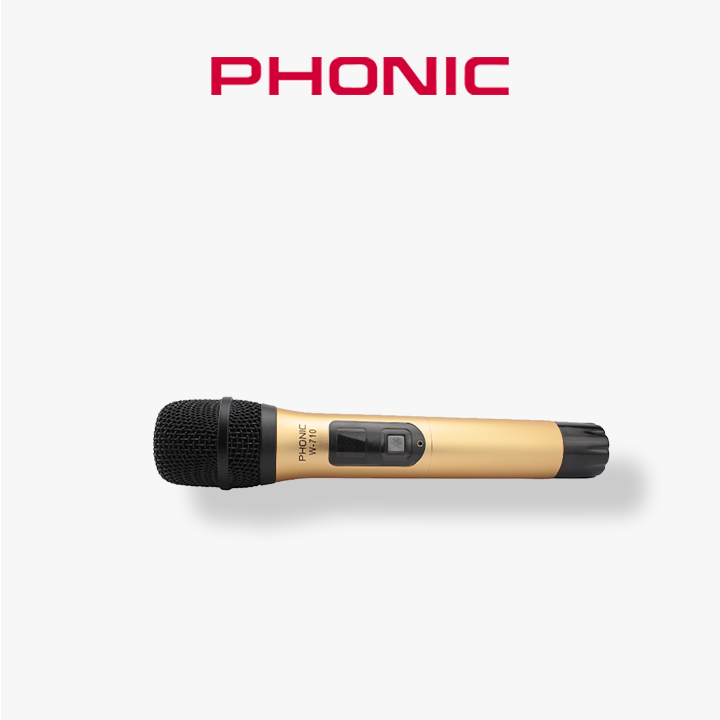 Microphone Sans Fil PHONIC Professionnel Single Wireless W-710 