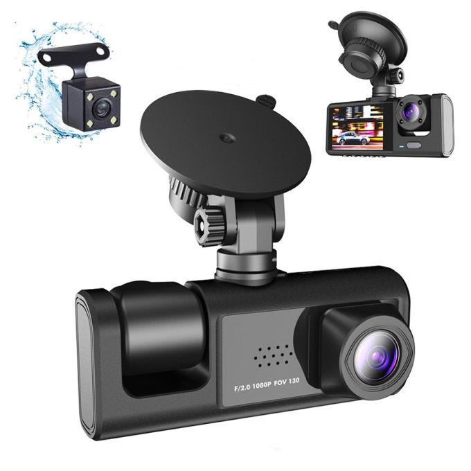 Camera De Voiture Full HD 1080P Avec Microphone BLACK-BOX