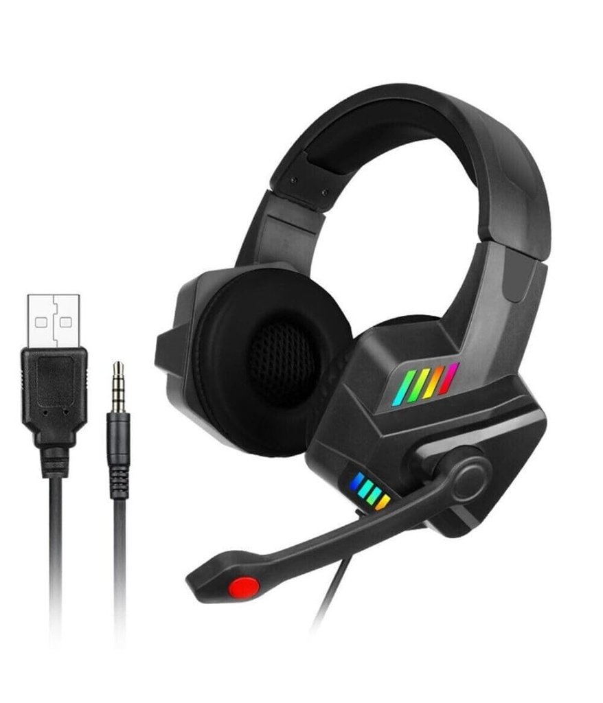 Casque de jeu avec microphone KR-GM304