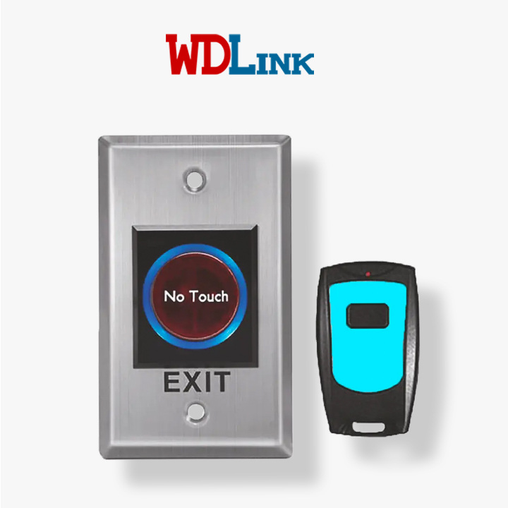 Bouton de sortie sans Contact avec télécommande WDLink