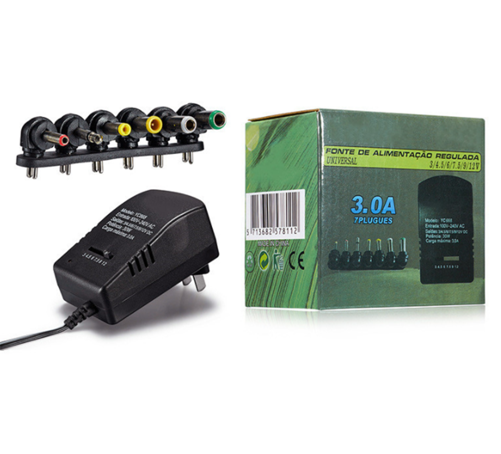 Chargeur Multi Voltage 3A Adaptateur Universel