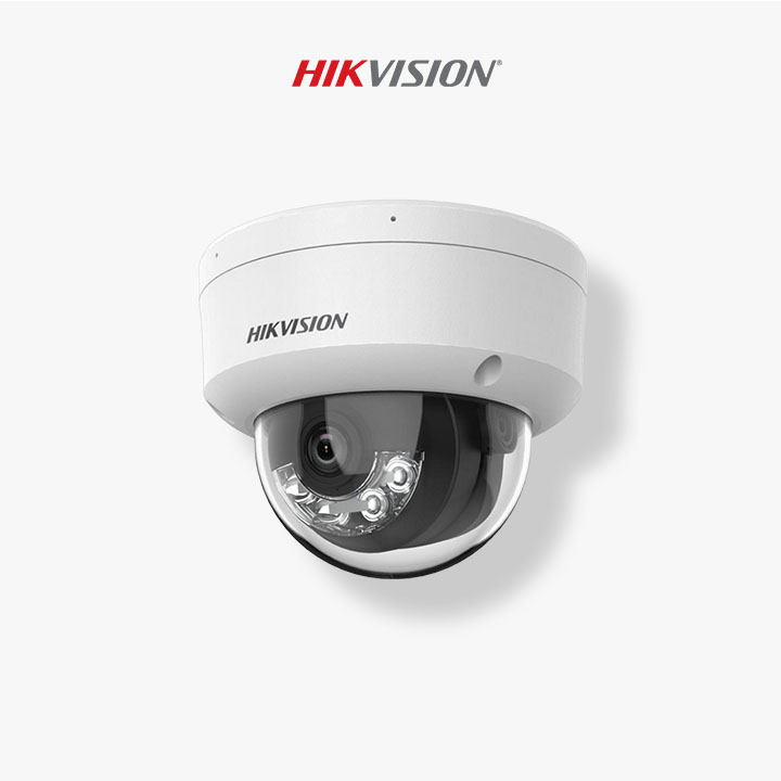 Camera IP HikVision Color Hybrid light+Audio Dome 4MP