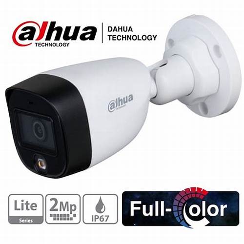 Camera Analogique Dahua 2MP Etanche FULL-COLOR Audio 