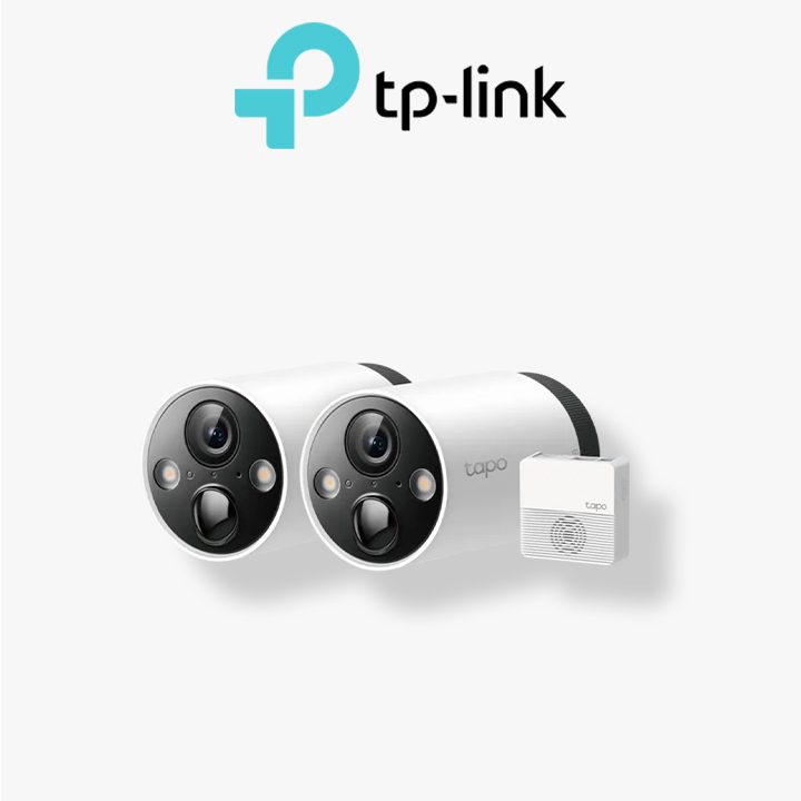 Pack de 2 camera sans fil TP-LINK Tapo 2K avec batterie 