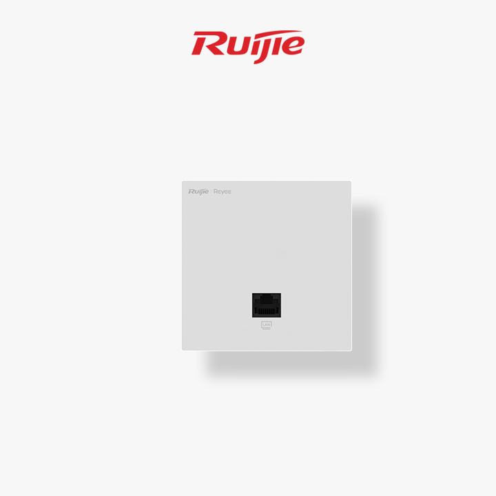 Point d'accès Ruijie WiFi 6 AX3000 Ultra-Thin Wall Plate