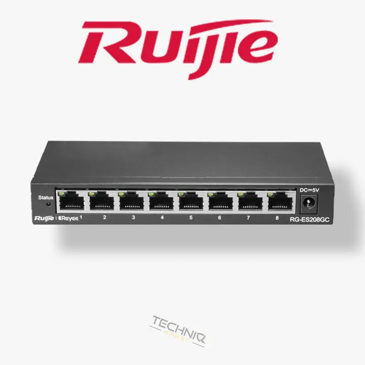 Switch Ruijie 8 Ports Gigabit Managed