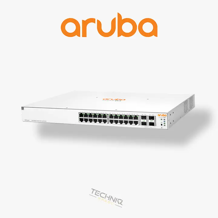 Switch Aruba 24 Ports Gigabit 4 PoE 2SFP  370w Sw 36M