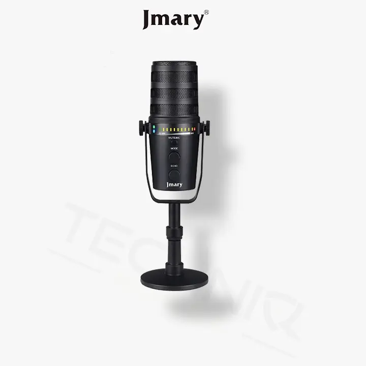 JMARY Microphone USB de bureau rotatif à 360 degrés MC-PW12
