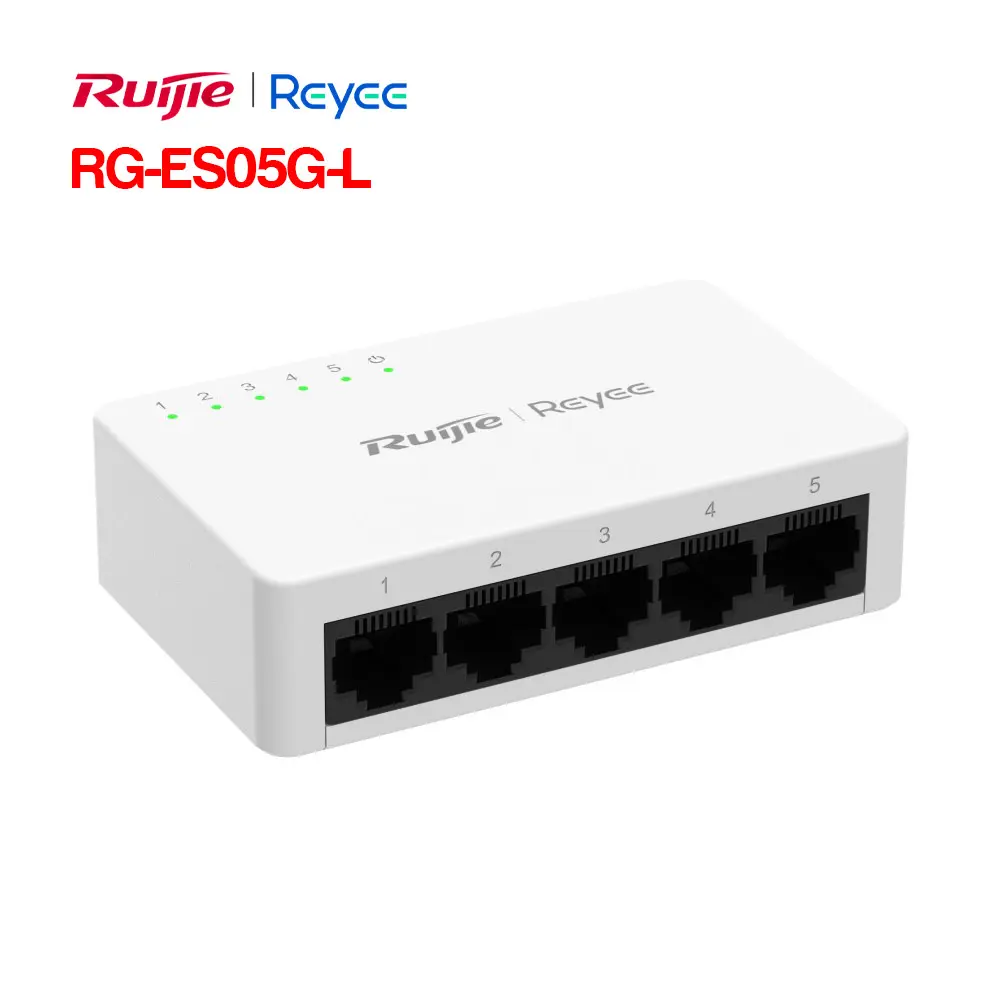 Switch Ruijie 5 Port GigaBit Unmanaged 