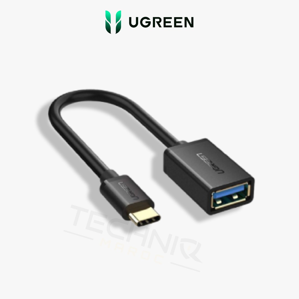 Câble Ugreen USB-C Male vers USB 3.0 A Female (30701) 