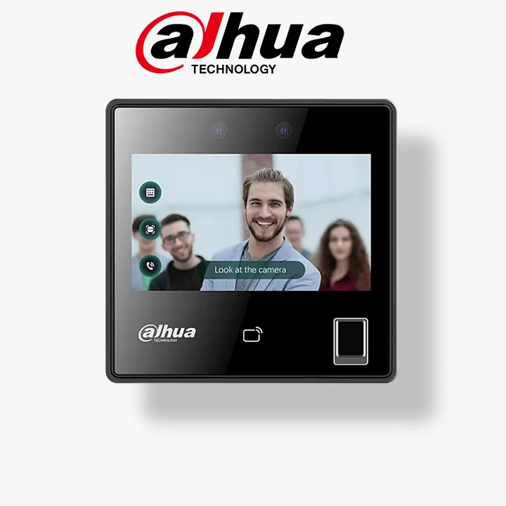 Pointeuse Contrôle d’Accès Dahua Terminal De Reconnaissance Faciale 4.3"(Facial-Empreinte-Carte-Code)