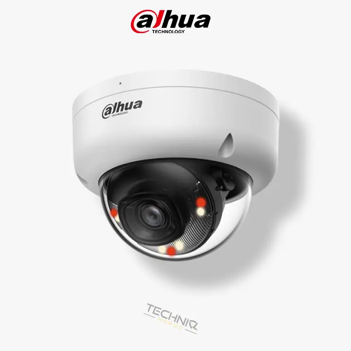 Camera IP Dahua Dome 6MP Couleur Smart Dual Light avec Audio