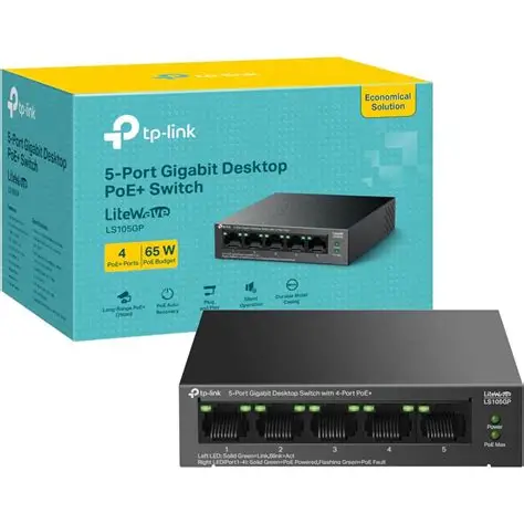 Switch TP-LINK 5 Ports 10/100Mbps Unmanageable 