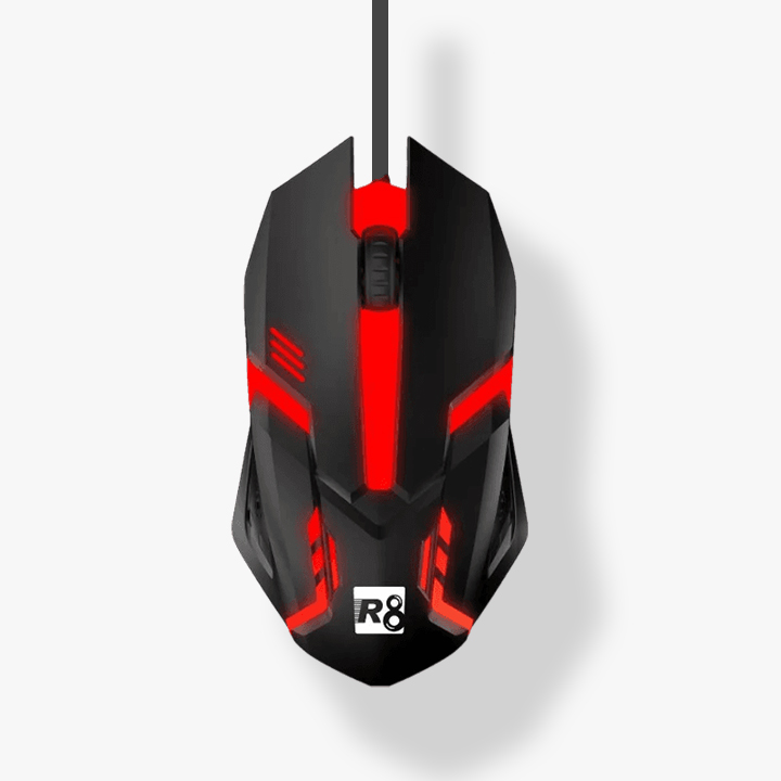 Souris Gaming fil LED R8 1602