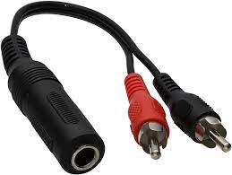 CABLE JACK F TO RCA