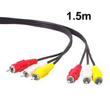 CABLE RCA 3*3 1.5M