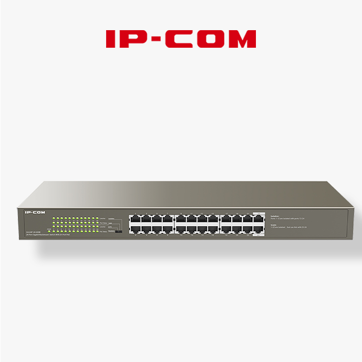 Switch IP COM 24 PORT Gigabit POE Unmanagable