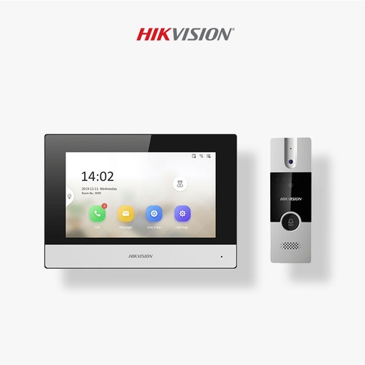 [hik videophone DS-KH6320-TE1] Moniteur intérieur IP hikvision Tactile 7"