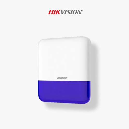 [DS-PS1-E-WB] Sirène Externe Sans Fil HikVISION