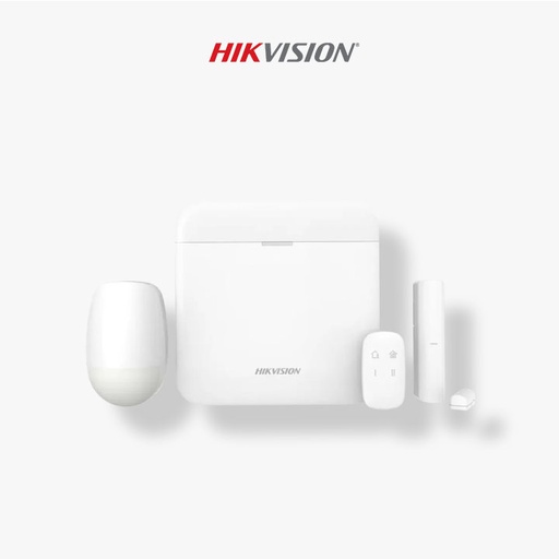 [CTRL AXPRO DS-PWA64-Kit-WB] Pack Alarme Anti-intrusion Sans fil hikvision