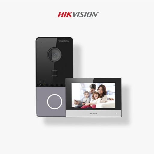 [VDP HIK KIS604PB] Kit Videophone vidéo IP HIKvision KIS604PB