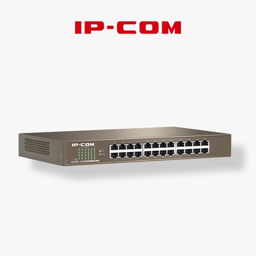 [G1024D ip-com] SWITCH IP COM 24 Ports Gigabit UNMANAGABLE