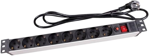 [EU 8WAY PDU] BLOC MULTIPRISE 8P PDU