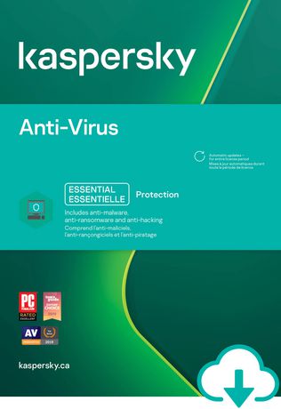 [ANTIVIRUS 3PC] KASPERSKY ANTI-VIRUS 3 PC