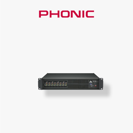 [AMP-208] Amplificateur Phonic AMP-208 2 Zones 2X60W