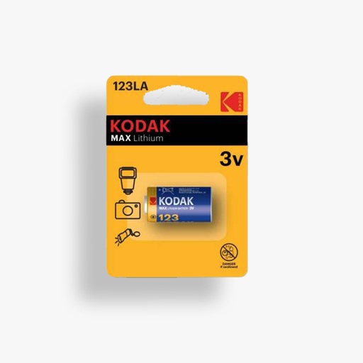 Pile 3V Kodak Max Lithium 123A