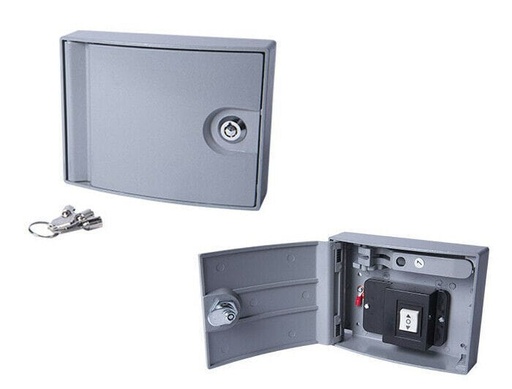 [COFFRET CLÉ AVEC BOUTTON CAP] Boite a clé de porte rideaux métallique extérieur