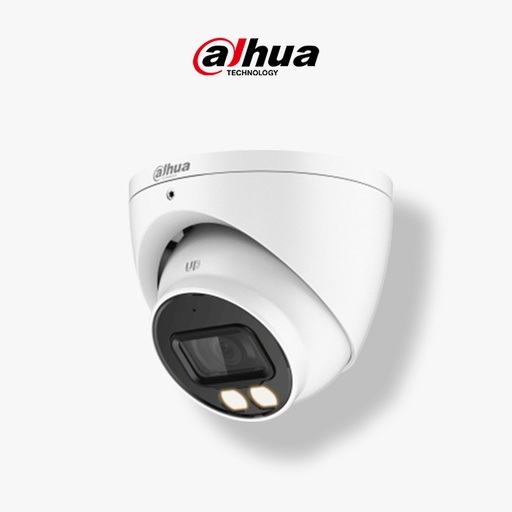 [DH-IPC-HDW1239V-A-IL 2mp ip] Camera IP Dahua Dome 2MP Audio Smart Dual Light