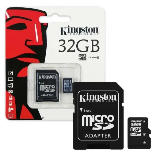 [32GB MICRO SD CARD] Carte mémoire KINGSTON microSD 32 Go