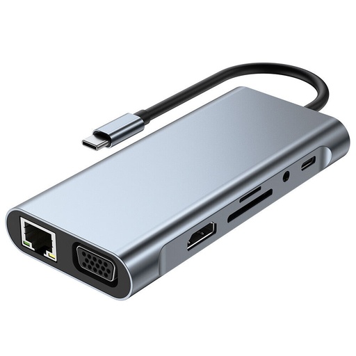 [11IN1] Adaptateur Type-c to HDMI 11 IN 1