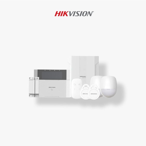 [DS-PHA64-KIT-WB] Kit Alarme Hikvision Filaire Anti-intrusion AX Hybrid Pro