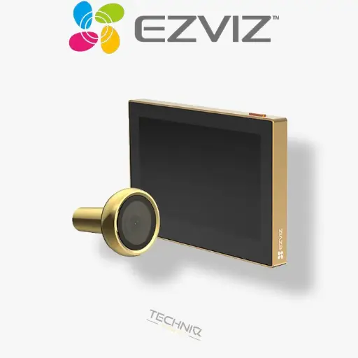 [CS-HP2  Wire-Free Peephole Door Viewer] Camera de Porte Ezviz 2MP Wifi Avec Battery Et Ecran