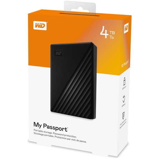 [disque dur 4TB HDD] Disque dure externe 4TB Western Digital My Passport
