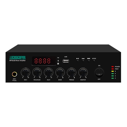[D-MP35UB] Amplificateur 35W Avec USB FM ET Bluetooth