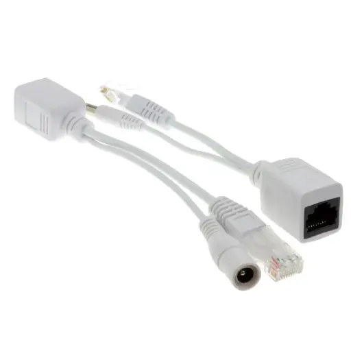 [ADAPTATEUR POE rj45] adaptateur DC POE 2 PCS M/F