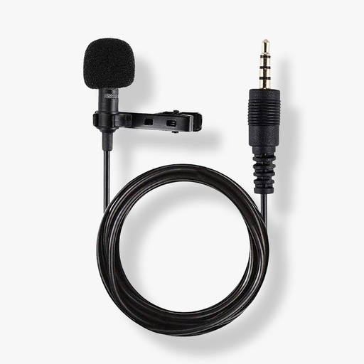 [HSX-M01]  Lavalier Microphone Cravate Universel