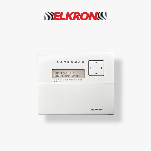 [KP500D/N] Clavier Alpha Numérique LCD Pour Système D'alarme Elkron   