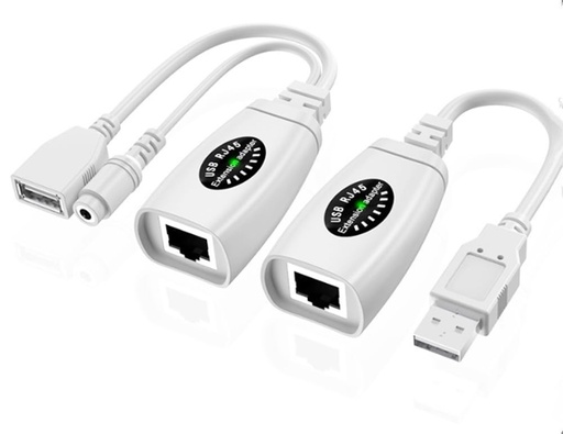 [USB RJ45 200FT EXTENSION ADAPTER] Extender USB 60M 