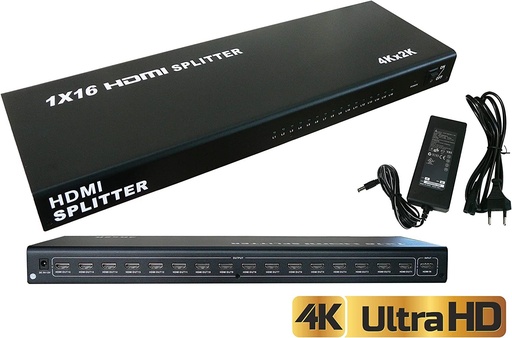 [WDSP16V1.4] SPLITTER HDMI 16 PORT 4K WDLink